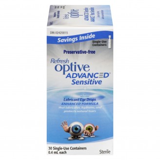 Refresh Optive Advanced Sensitive Lubricant Eye Drops